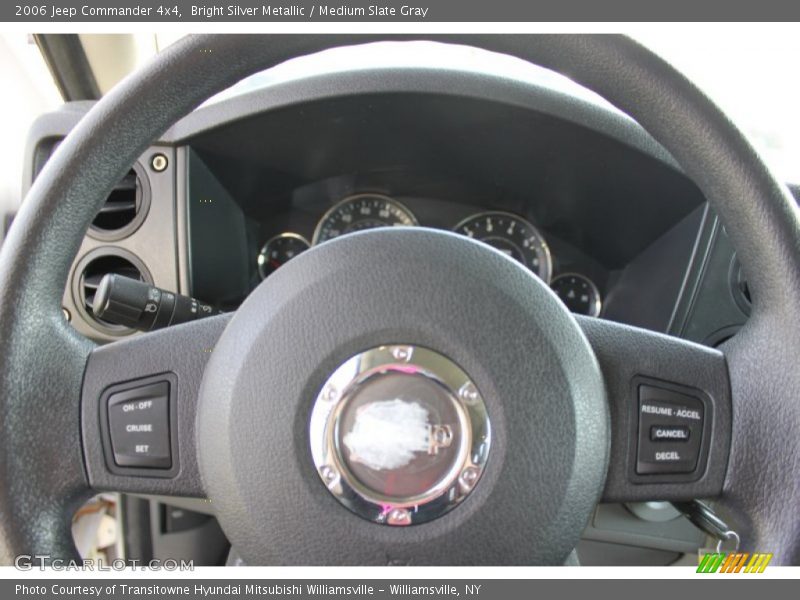 Bright Silver Metallic / Medium Slate Gray 2006 Jeep Commander 4x4
