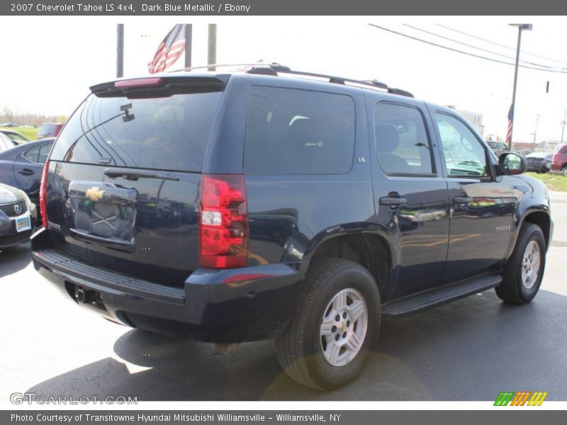 Dark Blue Metallic / Ebony 2007 Chevrolet Tahoe LS 4x4