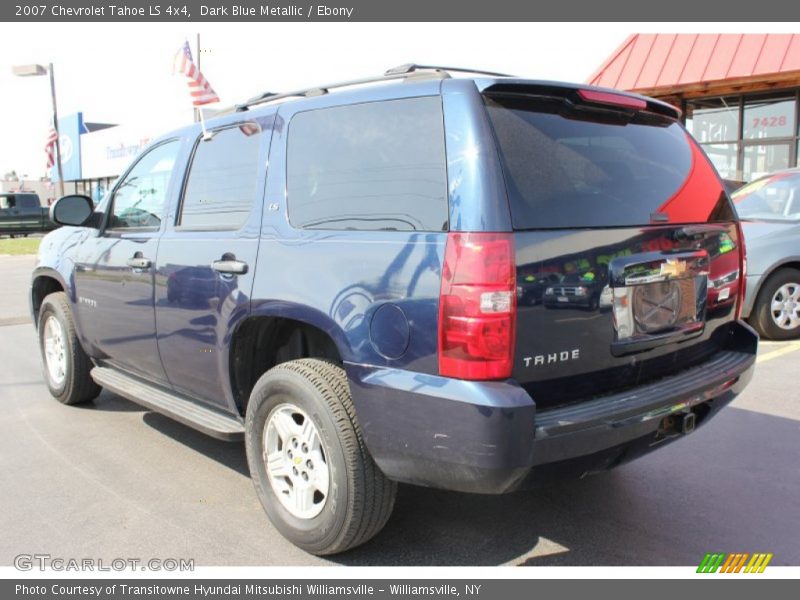 Dark Blue Metallic / Ebony 2007 Chevrolet Tahoe LS 4x4