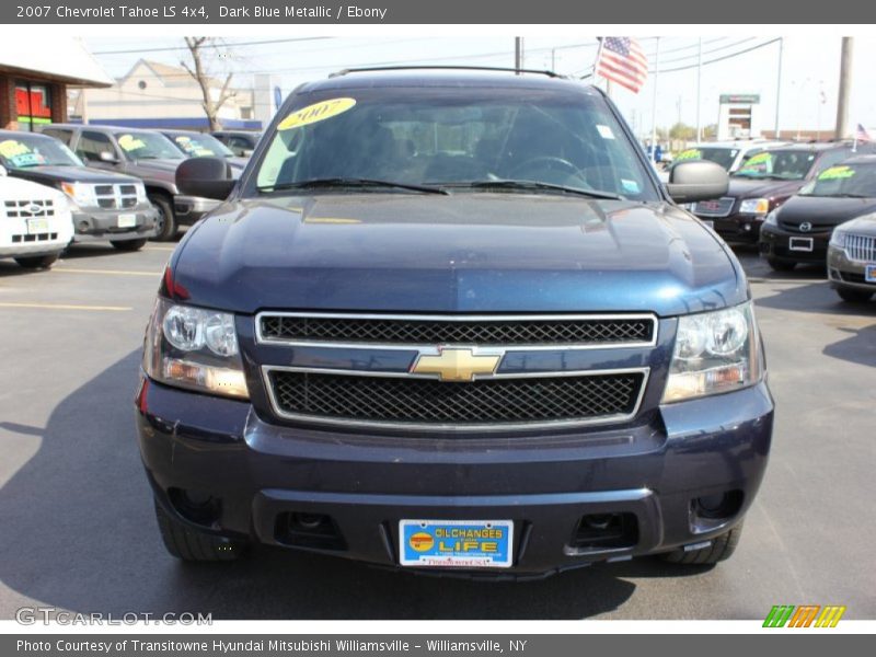Dark Blue Metallic / Ebony 2007 Chevrolet Tahoe LS 4x4