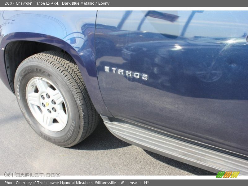 Dark Blue Metallic / Ebony 2007 Chevrolet Tahoe LS 4x4