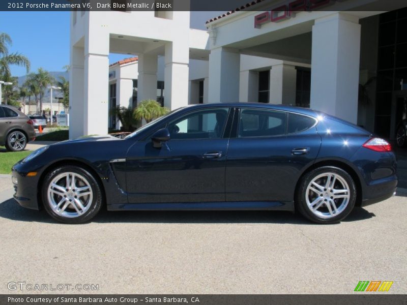 Dark Blue Metallic / Black 2012 Porsche Panamera V6