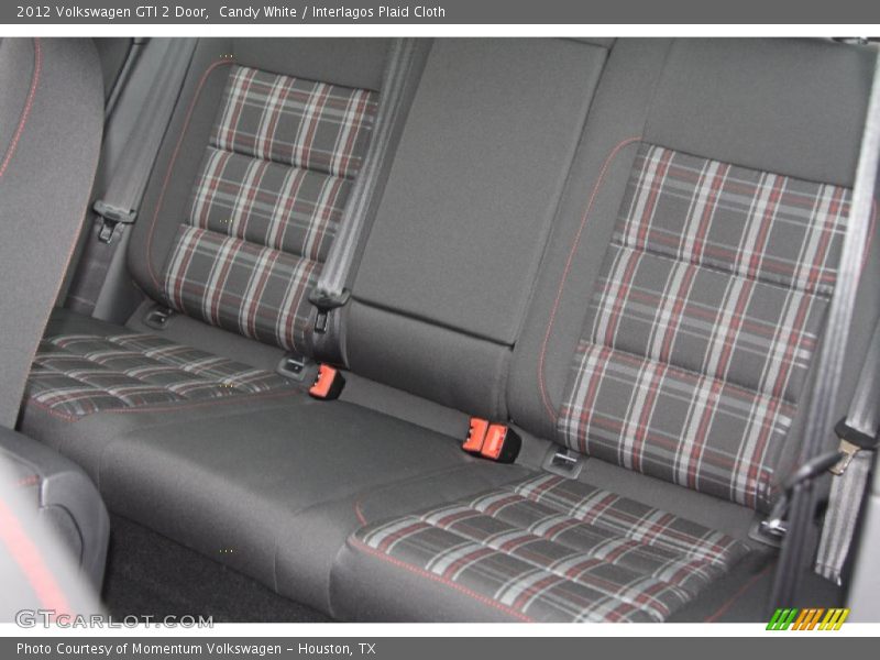 Candy White / Interlagos Plaid Cloth 2012 Volkswagen GTI 2 Door