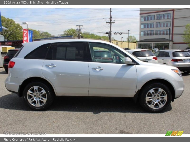 Billet Silver Metallic / Taupe 2009 Acura MDX