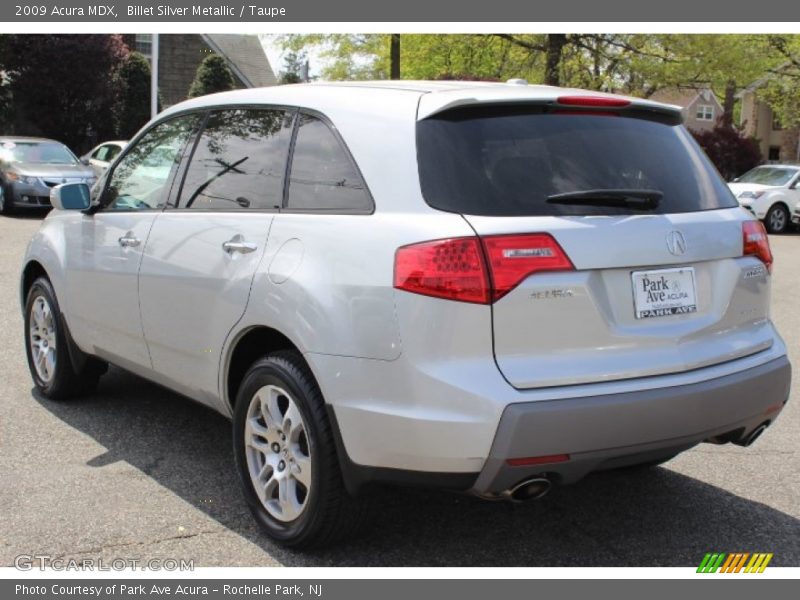 Billet Silver Metallic / Taupe 2009 Acura MDX