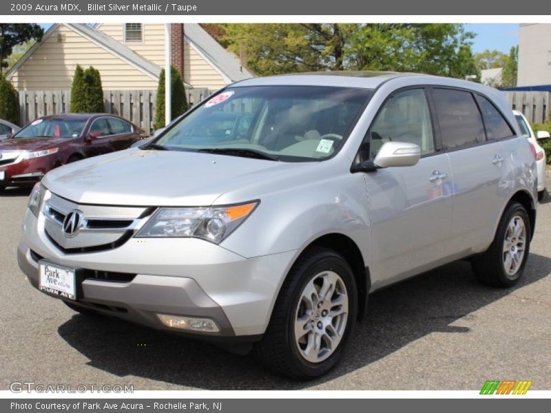 Billet Silver Metallic / Taupe 2009 Acura MDX