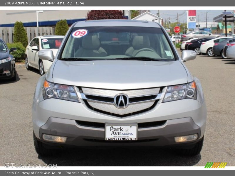 Billet Silver Metallic / Taupe 2009 Acura MDX