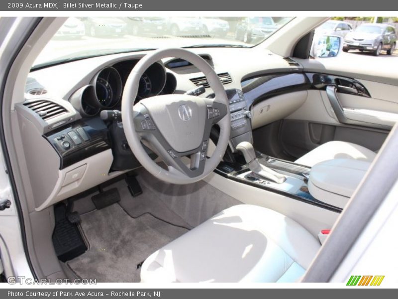 Billet Silver Metallic / Taupe 2009 Acura MDX