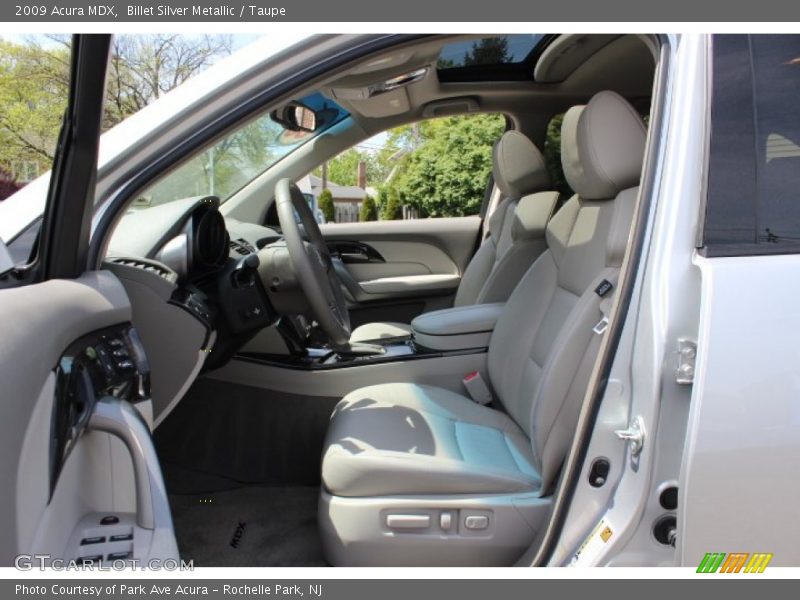 Billet Silver Metallic / Taupe 2009 Acura MDX