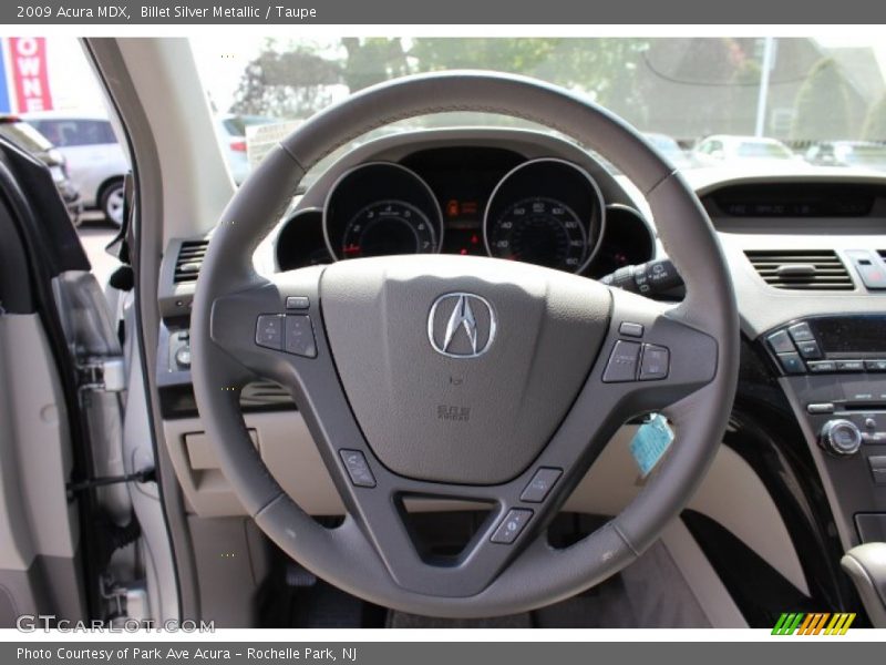 Billet Silver Metallic / Taupe 2009 Acura MDX