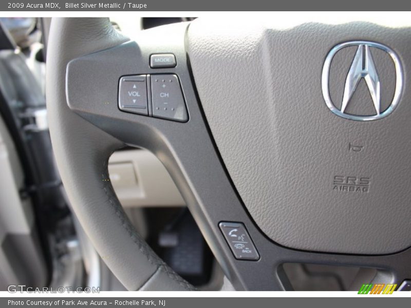 Billet Silver Metallic / Taupe 2009 Acura MDX