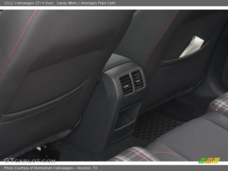 Candy White / Interlagos Plaid Cloth 2012 Volkswagen GTI 4 Door