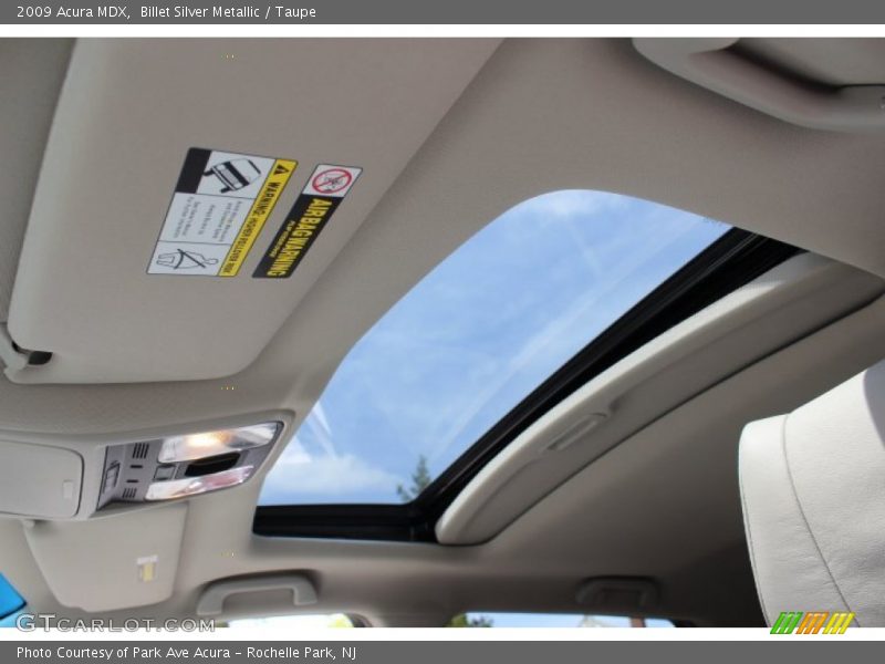 Billet Silver Metallic / Taupe 2009 Acura MDX