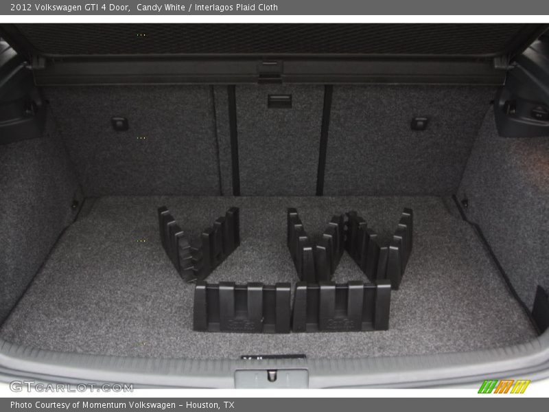 Candy White / Interlagos Plaid Cloth 2012 Volkswagen GTI 4 Door