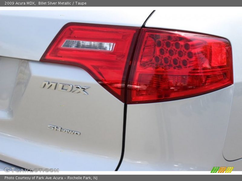 Billet Silver Metallic / Taupe 2009 Acura MDX