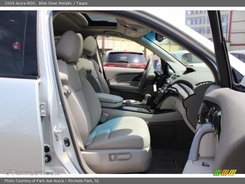 Billet Silver Metallic / Taupe 2009 Acura MDX