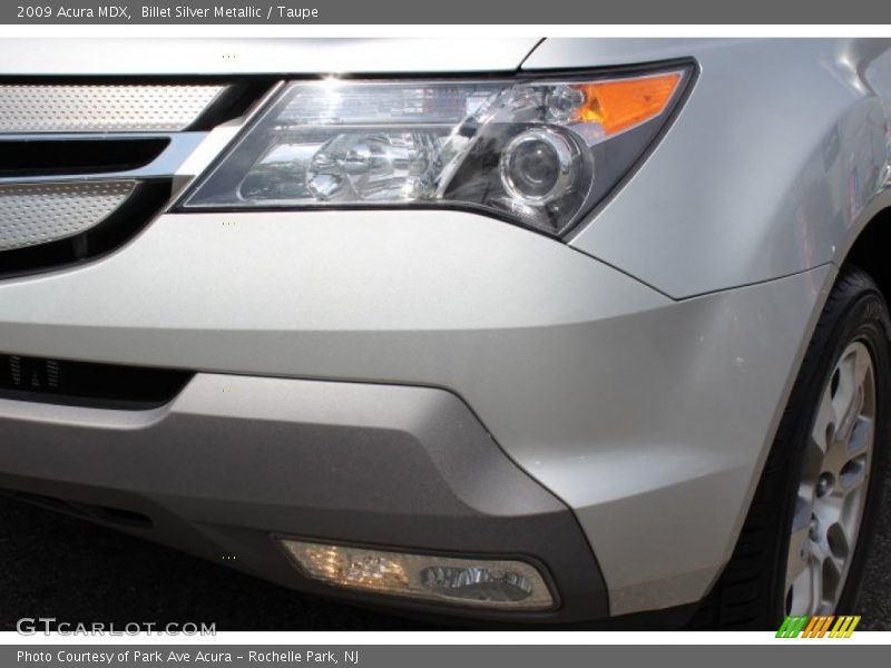 Billet Silver Metallic / Taupe 2009 Acura MDX