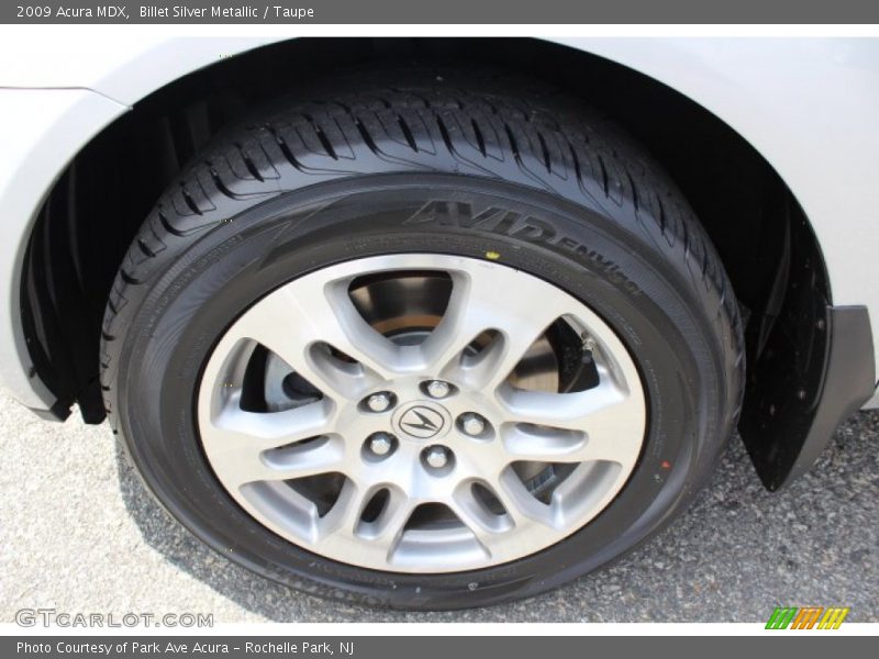Billet Silver Metallic / Taupe 2009 Acura MDX