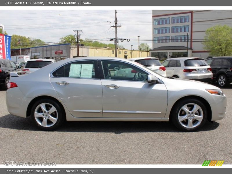 Palladium Metallic / Ebony 2010 Acura TSX Sedan