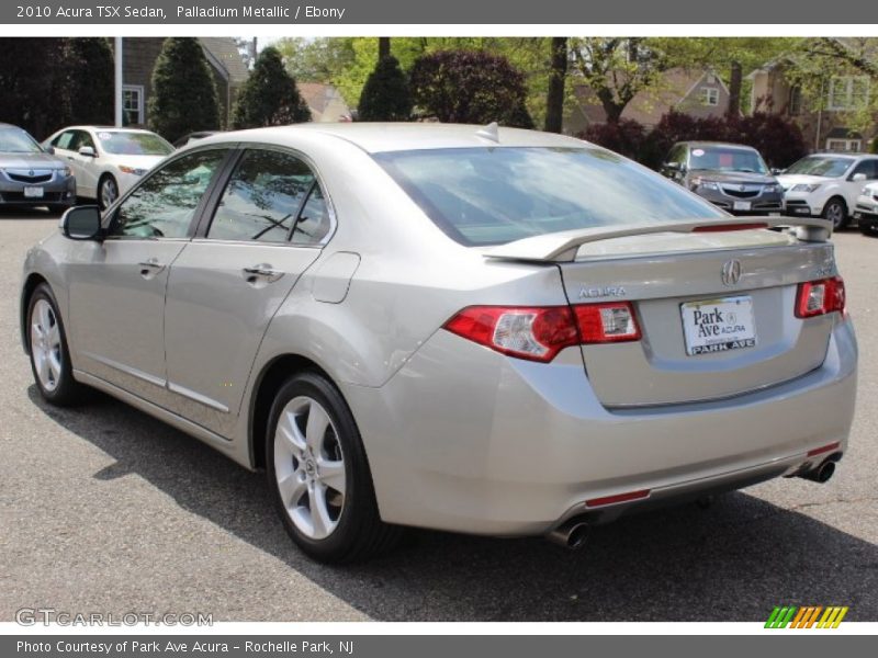 Palladium Metallic / Ebony 2010 Acura TSX Sedan