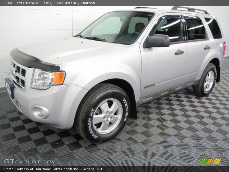 Silver Metallic / Charcoal 2008 Ford Escape XLT 4WD