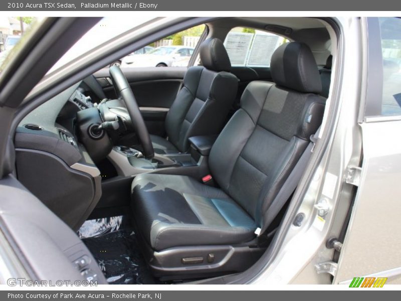 Palladium Metallic / Ebony 2010 Acura TSX Sedan