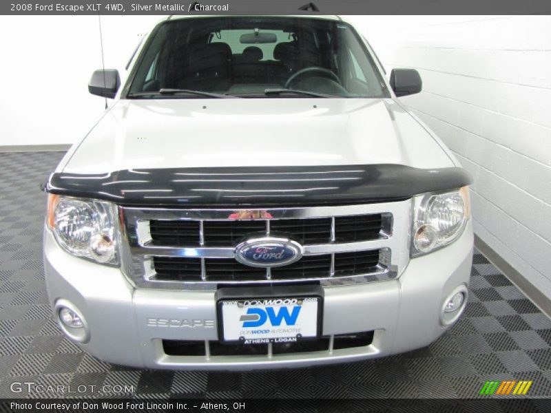 Silver Metallic / Charcoal 2008 Ford Escape XLT 4WD