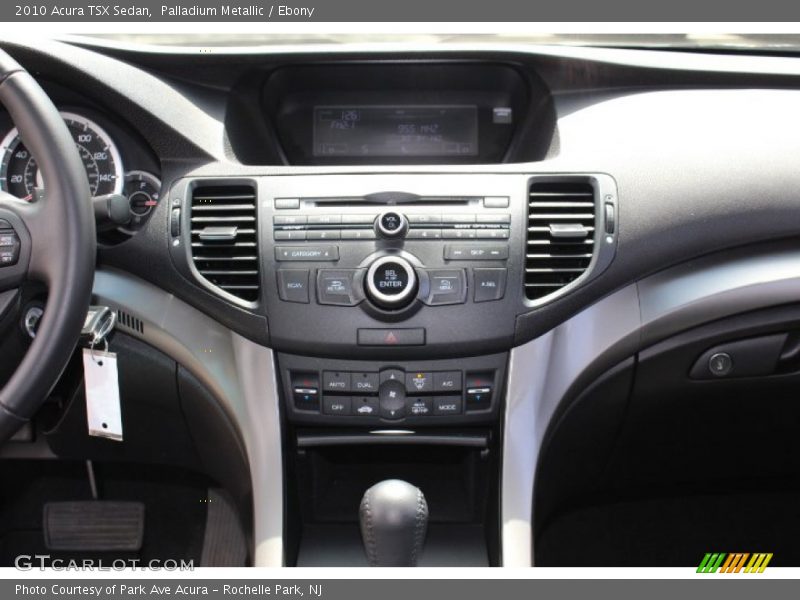 Palladium Metallic / Ebony 2010 Acura TSX Sedan