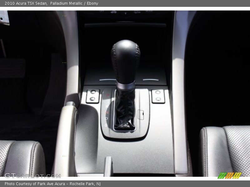 Palladium Metallic / Ebony 2010 Acura TSX Sedan