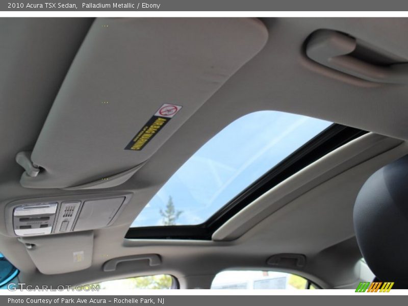 Palladium Metallic / Ebony 2010 Acura TSX Sedan