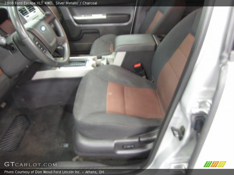 Silver Metallic / Charcoal 2008 Ford Escape XLT 4WD