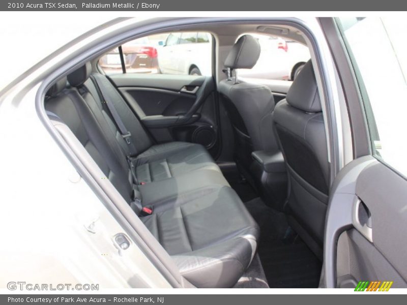 Palladium Metallic / Ebony 2010 Acura TSX Sedan