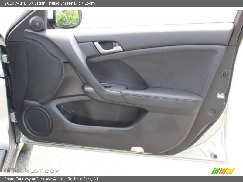 Palladium Metallic / Ebony 2010 Acura TSX Sedan