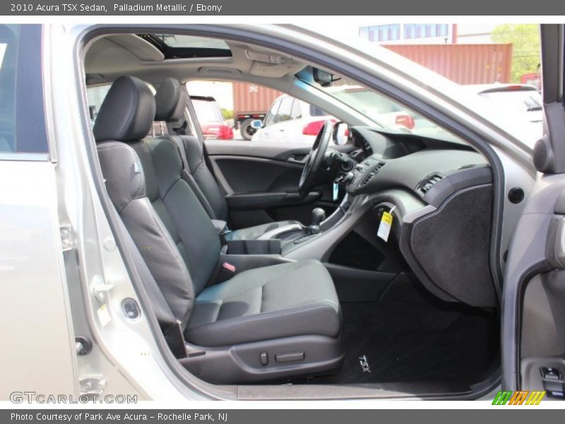 Palladium Metallic / Ebony 2010 Acura TSX Sedan