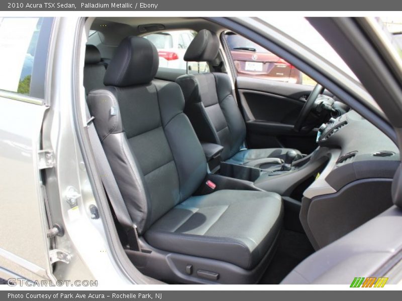 Palladium Metallic / Ebony 2010 Acura TSX Sedan