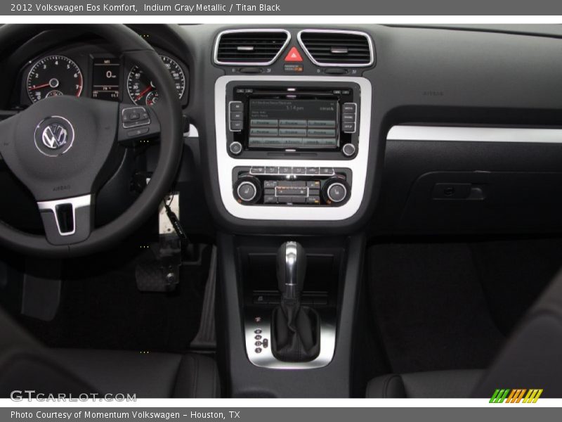 Indium Gray Metallic / Titan Black 2012 Volkswagen Eos Komfort