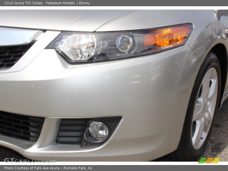Palladium Metallic / Ebony 2010 Acura TSX Sedan