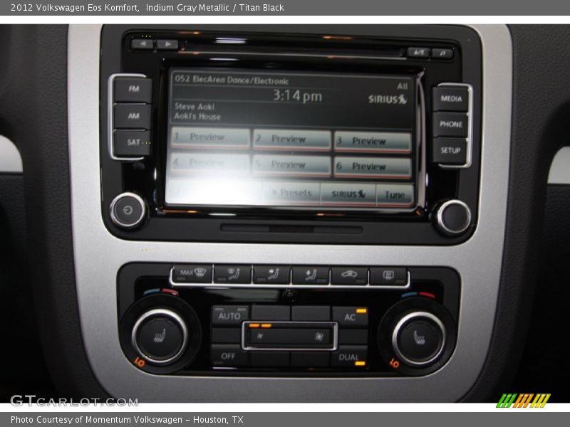 Indium Gray Metallic / Titan Black 2012 Volkswagen Eos Komfort