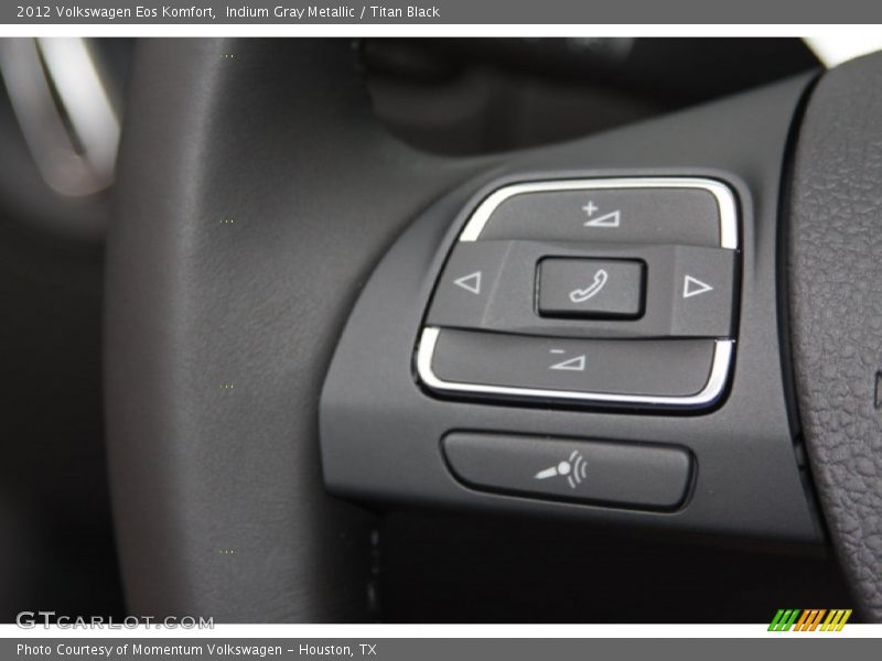 Indium Gray Metallic / Titan Black 2012 Volkswagen Eos Komfort