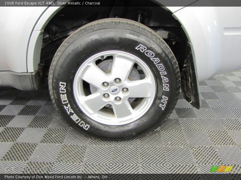 Silver Metallic / Charcoal 2008 Ford Escape XLT 4WD