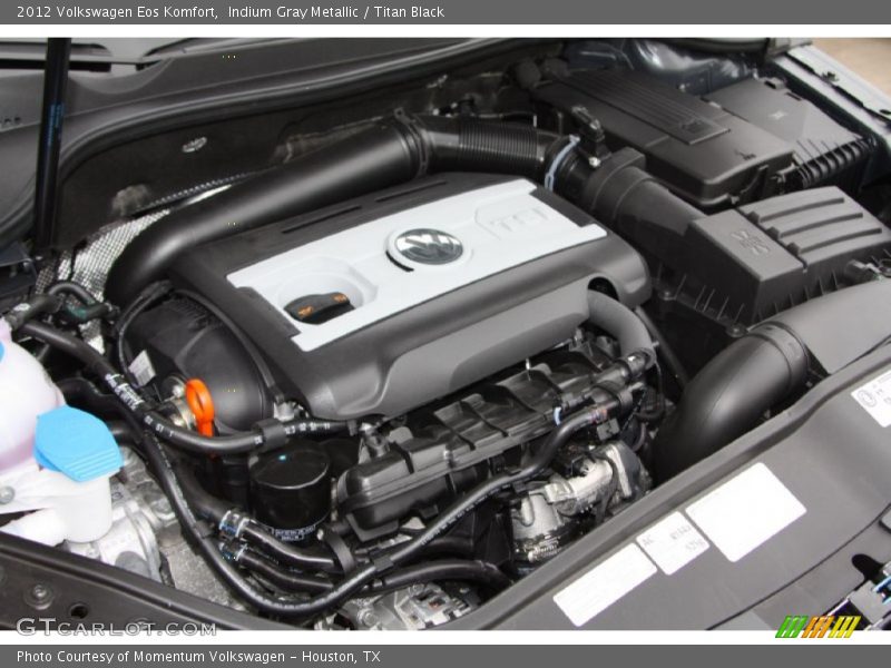 Indium Gray Metallic / Titan Black 2012 Volkswagen Eos Komfort