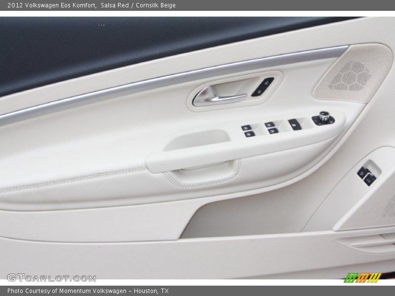 Salsa Red / Cornsilk Beige 2012 Volkswagen Eos Komfort