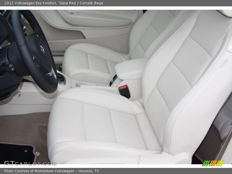 Salsa Red / Cornsilk Beige 2012 Volkswagen Eos Komfort