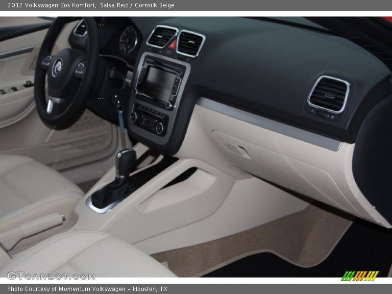 Salsa Red / Cornsilk Beige 2012 Volkswagen Eos Komfort
