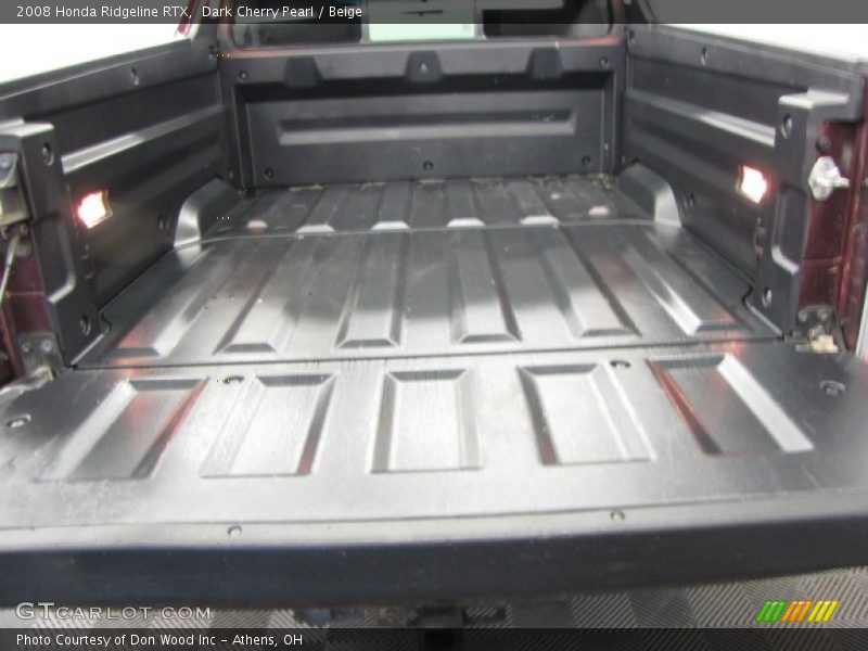 Dark Cherry Pearl / Beige 2008 Honda Ridgeline RTX