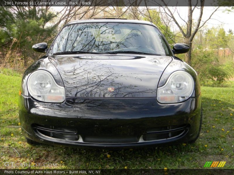 Black / Black 2001 Porsche 911 Carrera 4 Coupe