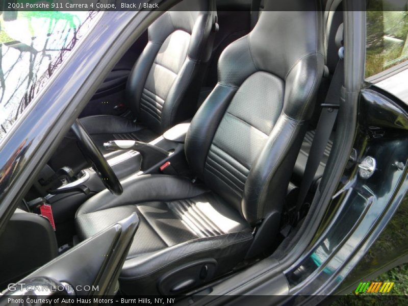 Black / Black 2001 Porsche 911 Carrera 4 Coupe