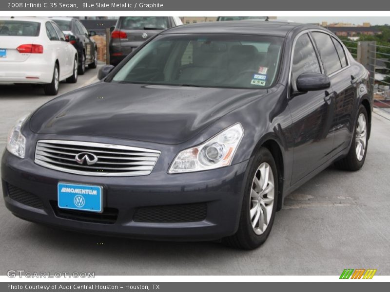 Blue Slate Metallic / Graphite 2008 Infiniti G 35 Sedan