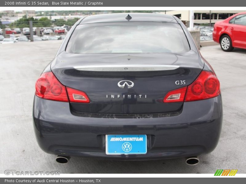 Blue Slate Metallic / Graphite 2008 Infiniti G 35 Sedan