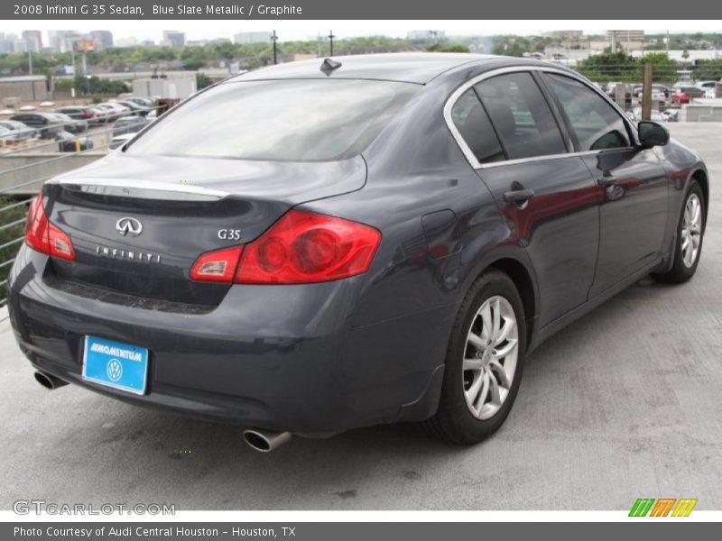 Blue Slate Metallic / Graphite 2008 Infiniti G 35 Sedan